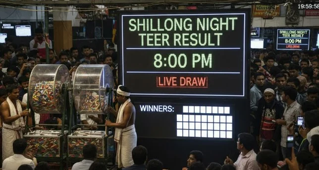 Shillong Night Teer Result at 8:00 PM – Live Draw and Winners
